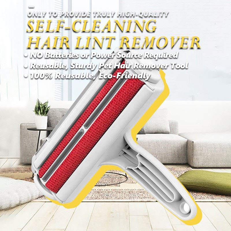 Self-cleaning Hair Lint Remover