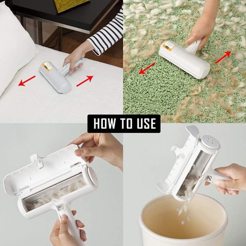 Self-cleaning Hair Lint Remover